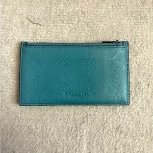 Coach Wallet in Turquoise